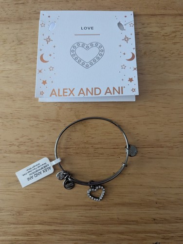 Alex and ani swarovski pave - and,